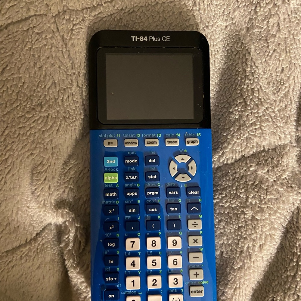 TI 84 plus CE calculator